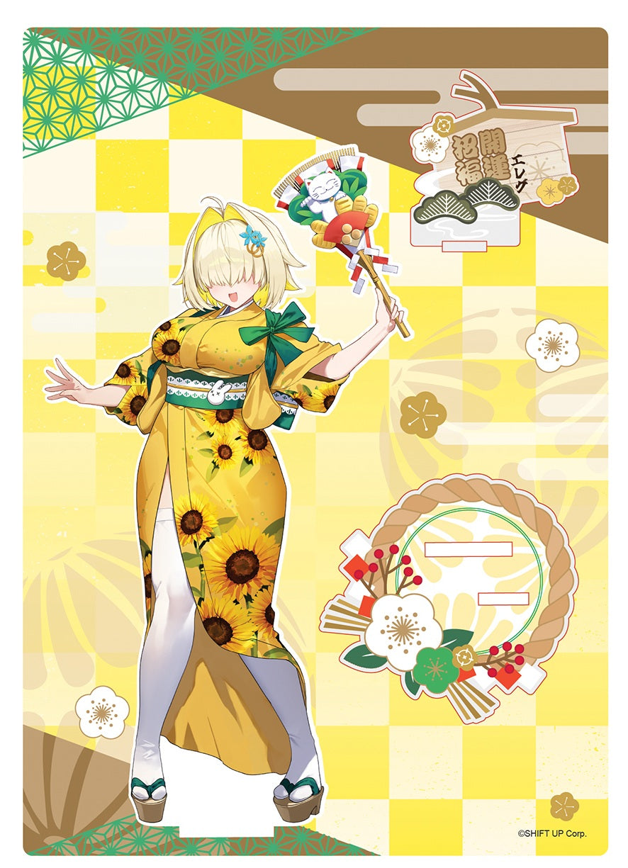 勝利の女神：NIKKE 新春フェア2026 アクリルスタンド エレグ – viviON BLUE