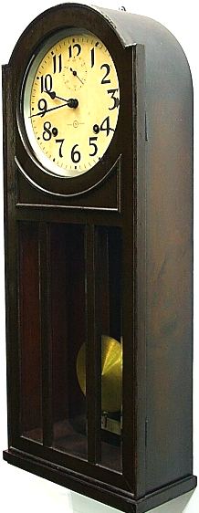 ○時計修理（精工舎・掛時計・30分チャイム、秒針付き）「振り子時計