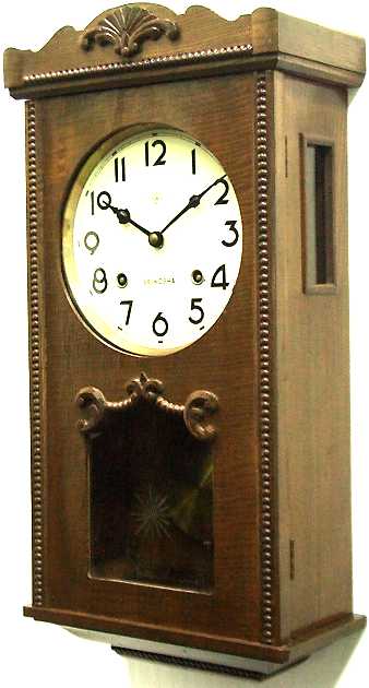 □精工舎（SEIKOSHA）8日巻き 柱時計（ゼンマイ式振子時計）ボンボン