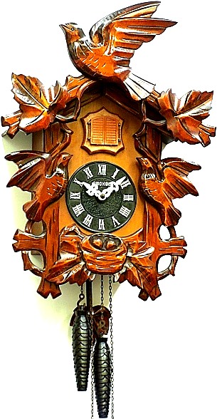 ○鳩時計（ミケンのはと時計）□原田様（茨城県石岡市）□ ハト時計の