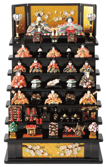 丹青堂製 コンパクト段飾り雛人形 商品一覧ページ 丹青堂｜書道用品