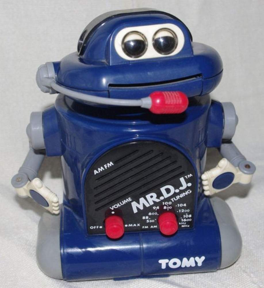 Mr D.J. Robot by Tomy - The Old Robot's Web Site