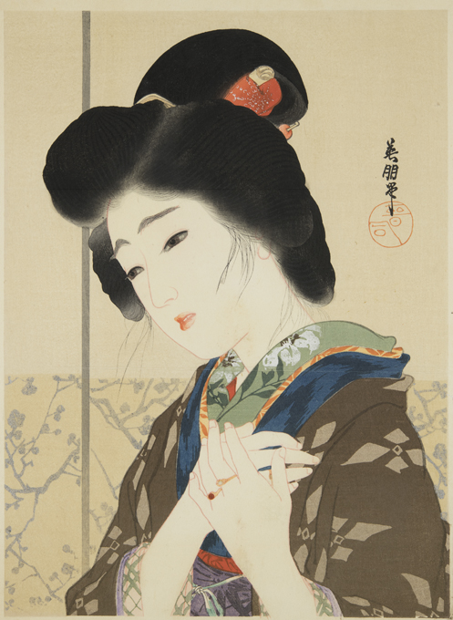 鏑木清方と鰭崎英朋 近代文学を彩る口絵 ―朝日智雄コレクション | 太田