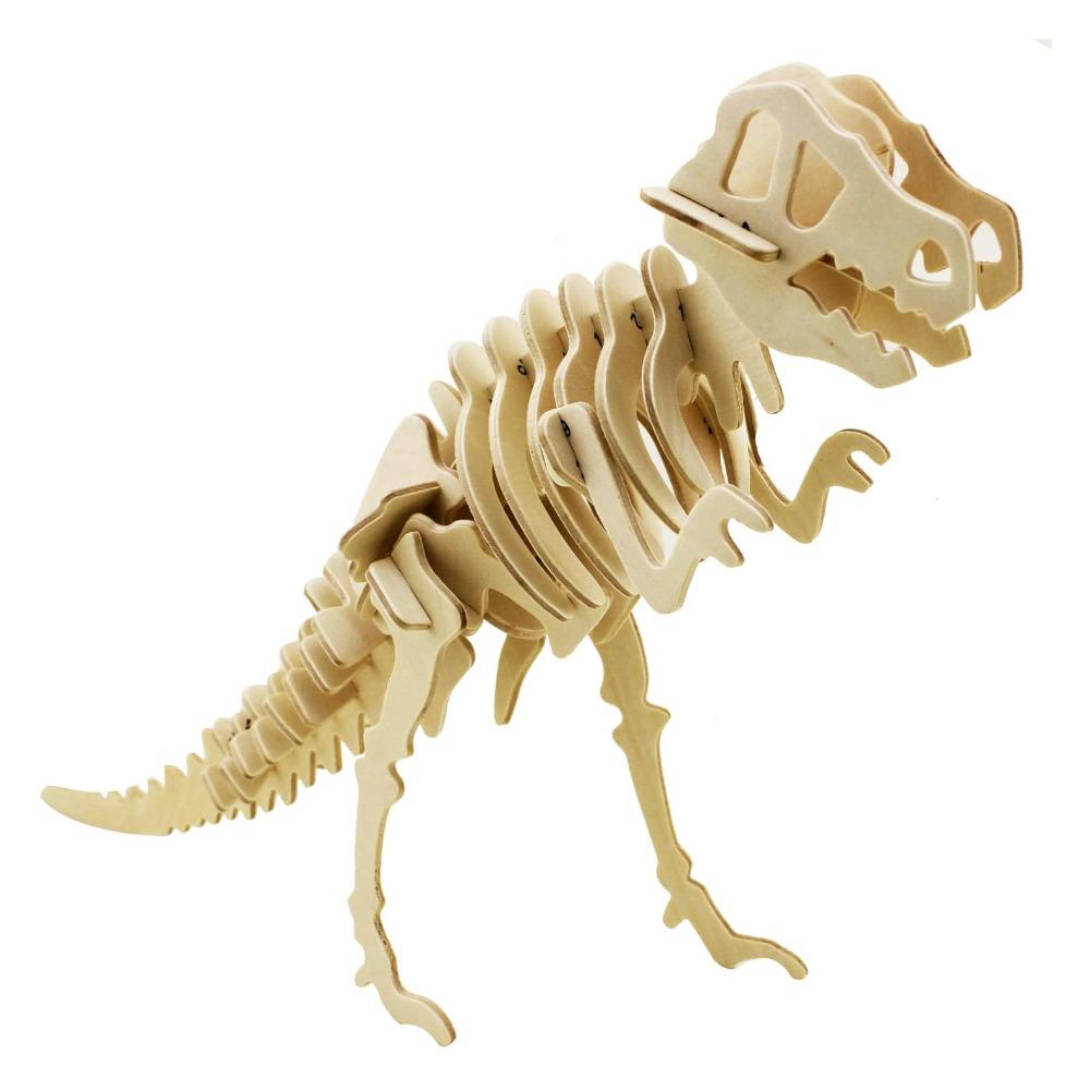 Robotime ROKR T-rex 3D Wooden Puzzle – Unicorn Enterprises Corp.