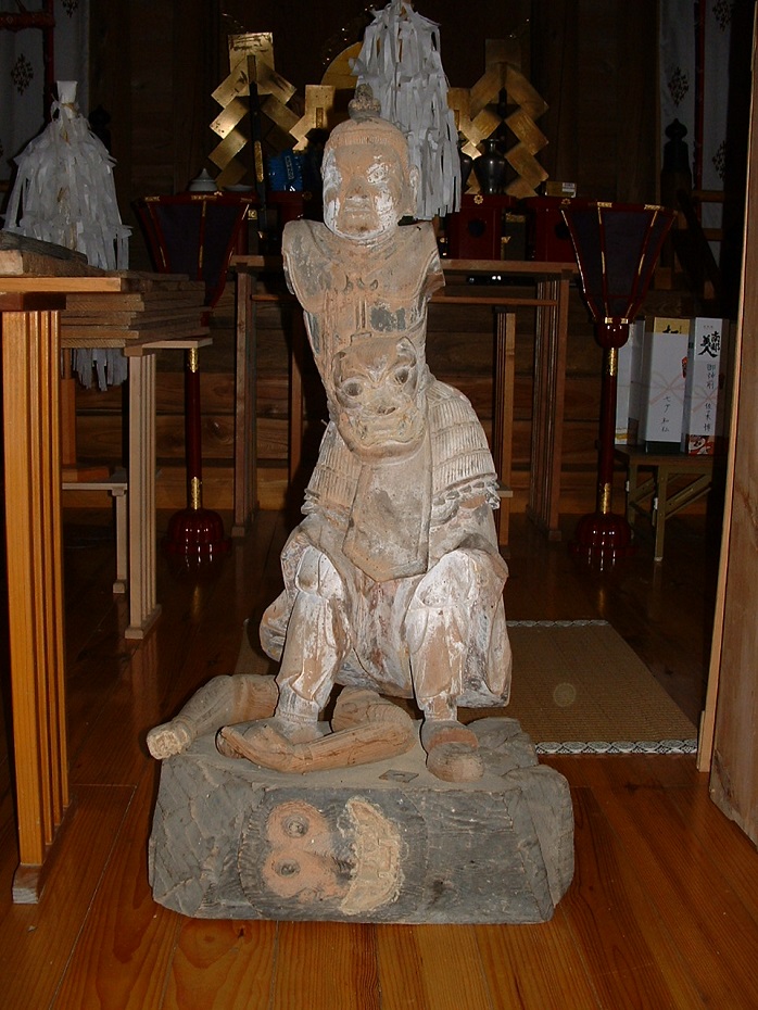 毘沙門天（九戸神社蔵） - 九戸村