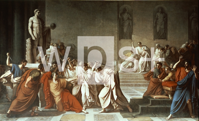 CAMUCCINI Vincenzo｜カエサルの死 - 美術 | wps+（ワールド・フォト