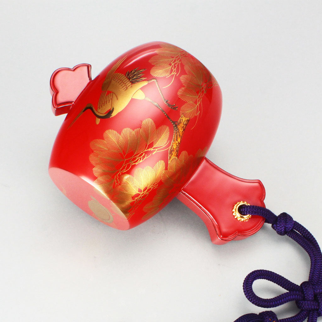 松に鶴亀 朱福槌 – 象彦 公式オンラインショップ