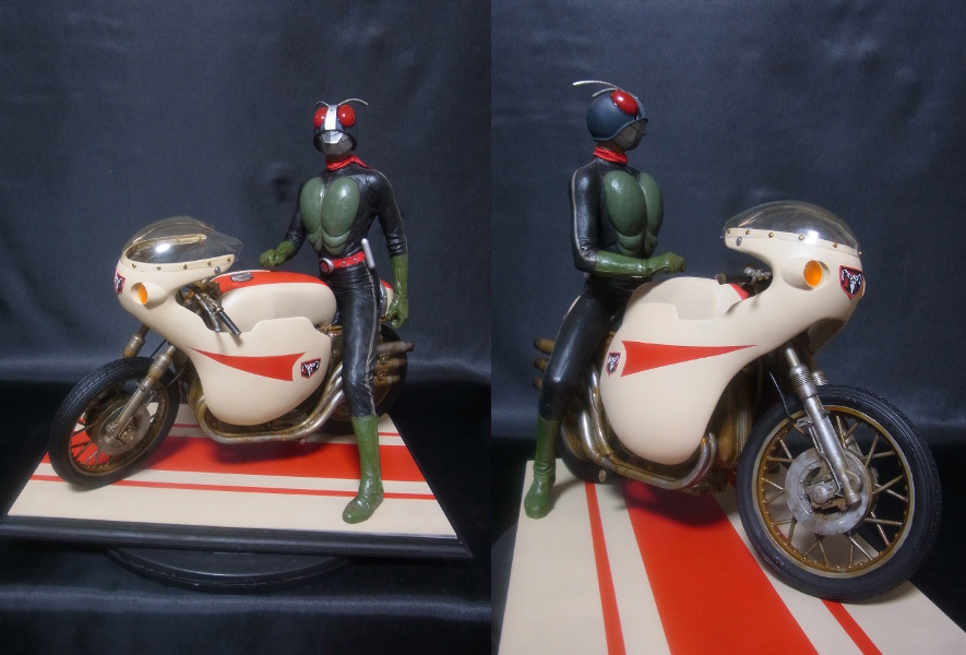 コトブキヤ 原作版 仮面ライダー2号＆サイクロン 竹谷隆之