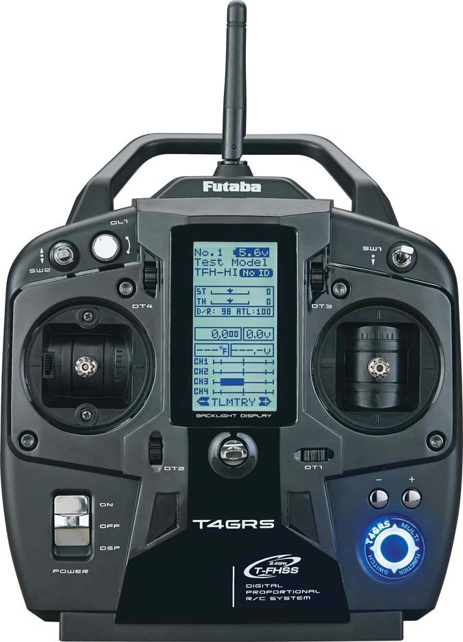 FUT4GRS - 4GRS 2.4GHz 2-Stick R304SB TFHSS Telemetry By FUTABA