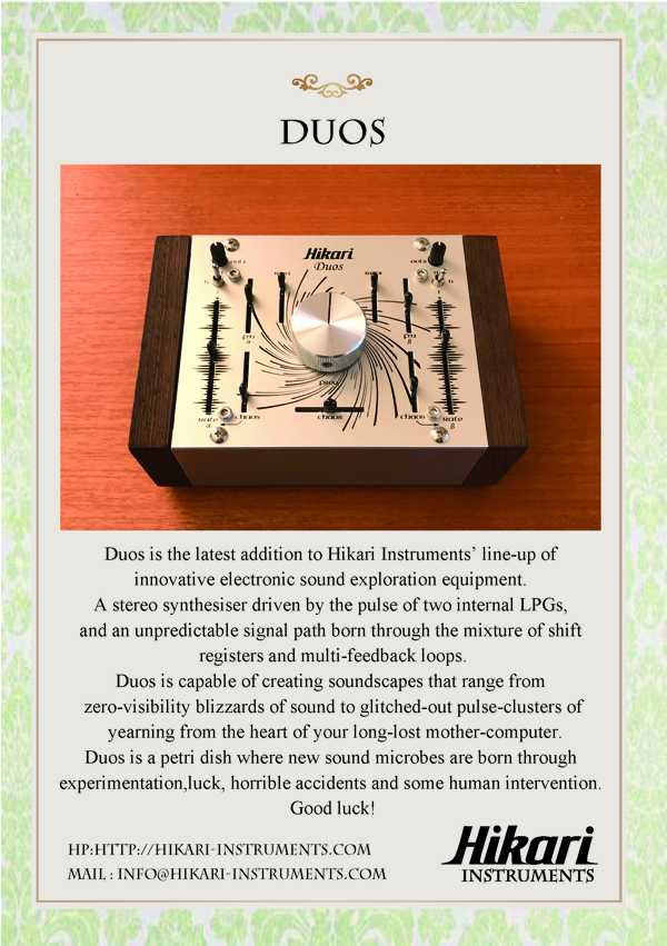 Hikari Instruments Duos—Clockface Modular