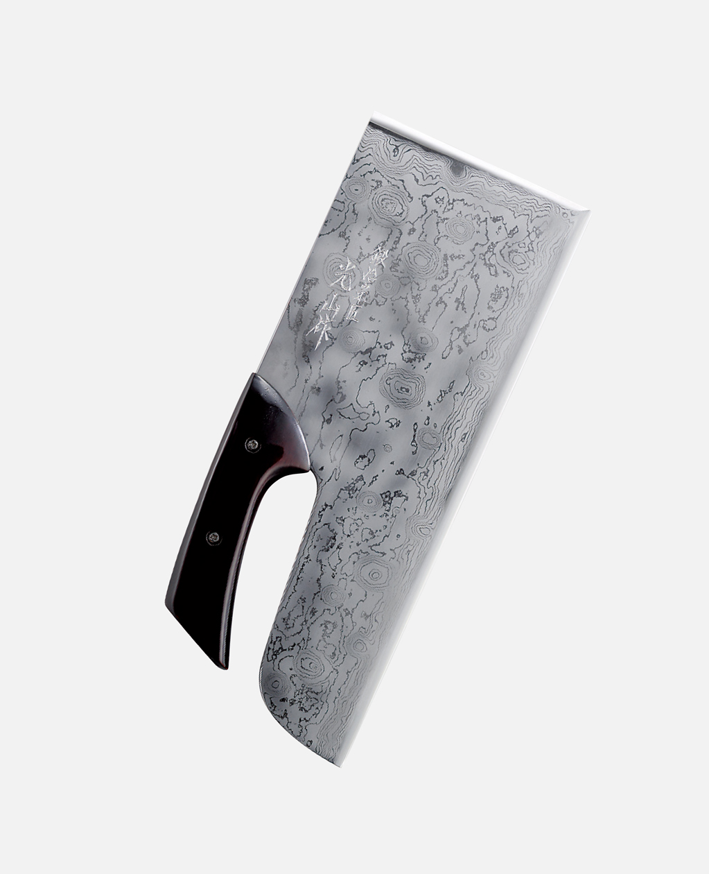 鍛冶宗匠光山作 別打積層麺切庖丁 塗り柄｜麺切庖丁｜麺道具｜株式会社