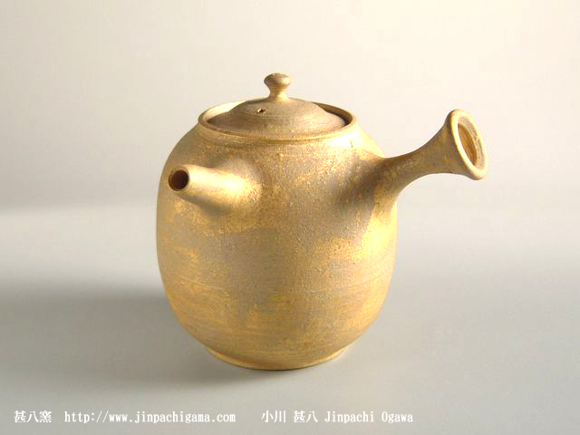 茶道具、急須、花器、煎茶道具、土瓶等の陶芸作家、小川甚八の陶芸作品