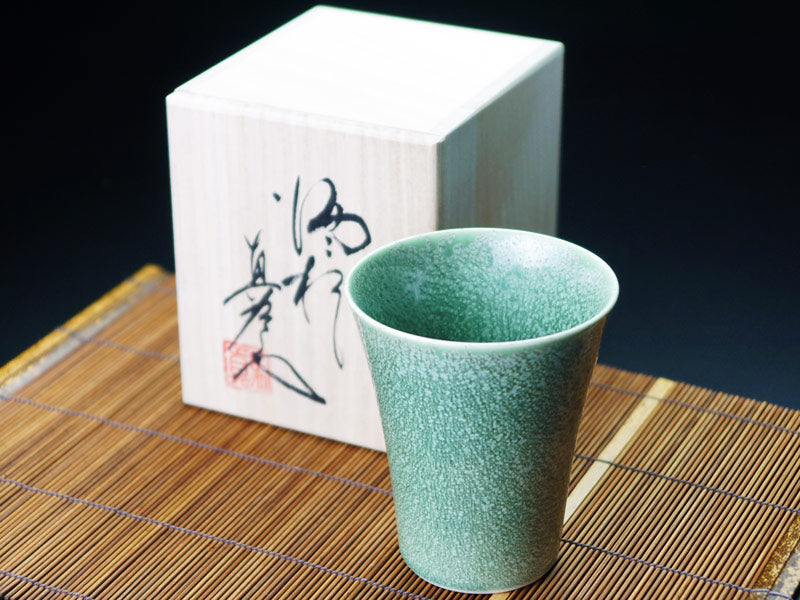 有田焼】焼酎グラス 鶯玉