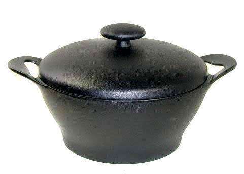 岩鋳・クロコ キャセロール／本場盛岡南部鉄器／こだわりやさん．com