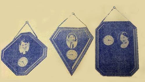 額縁鏡時計S.MIZU - アンティーク掛時計