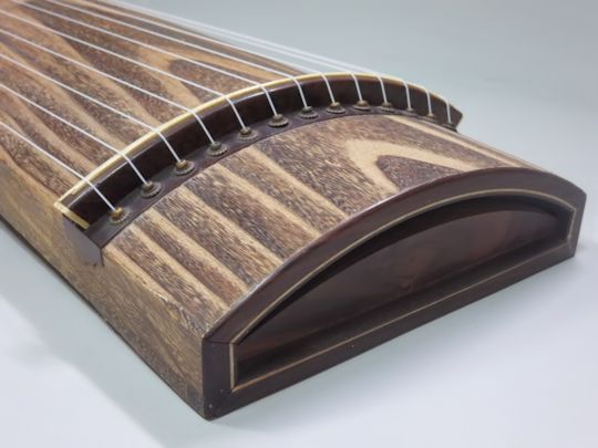 琴 13絃 紫檀 半上角巻 【中古品】KUS0006 ※送料無料 商品詳細│琴