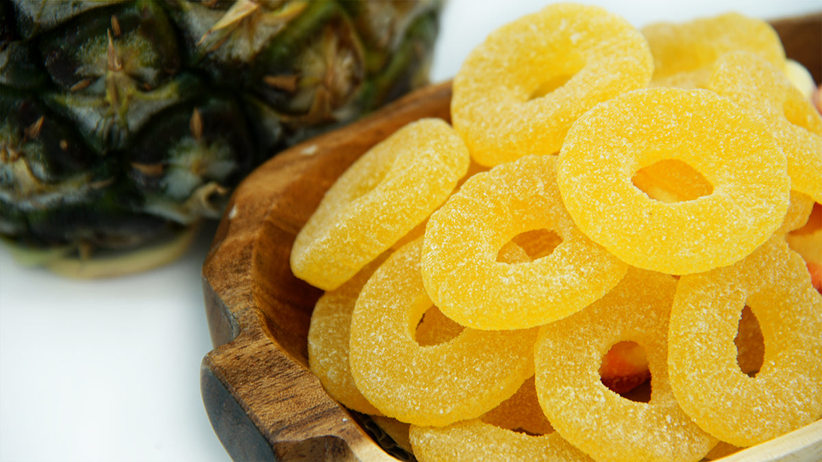 Gummy Pineapple O's – Lin's Hawaiian Snacks