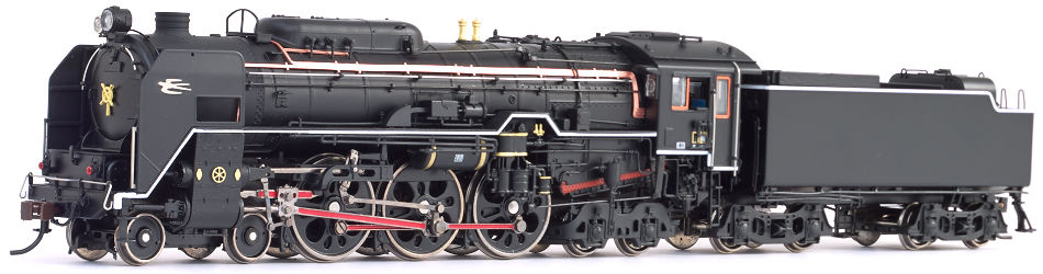 天賞堂C62形蒸気機関車2号機 梅小路タイプ#71012（ダイカスト製）