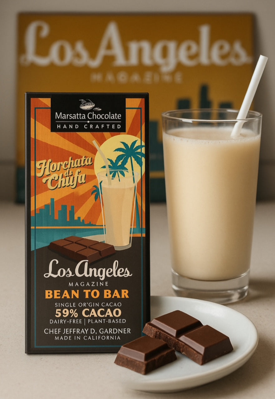 59% Horchata de Chufa - LA Magazine Bar X Marsatta Chocolate