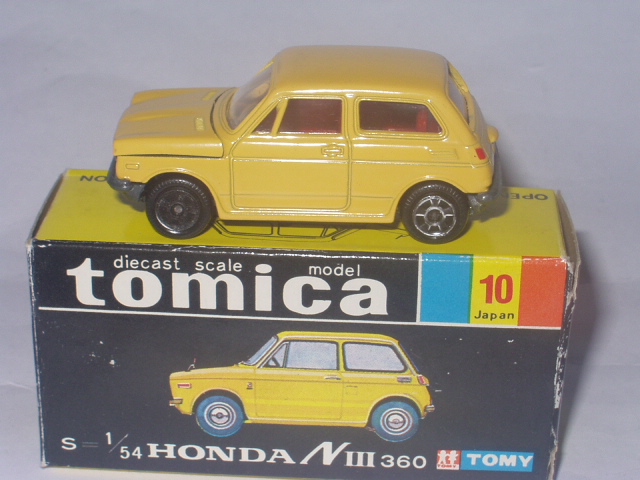 ミニカーショップグローバル - トミカ ホンコン製 ホンダN360 イエロー