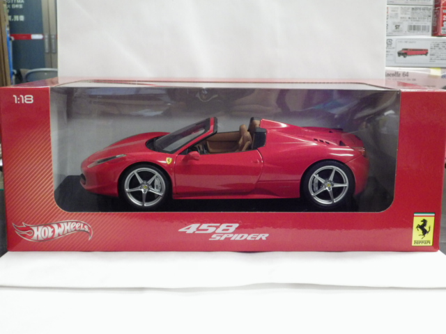 ミニカーショップグローバル - 1/18 ホットウィール フェラーリ