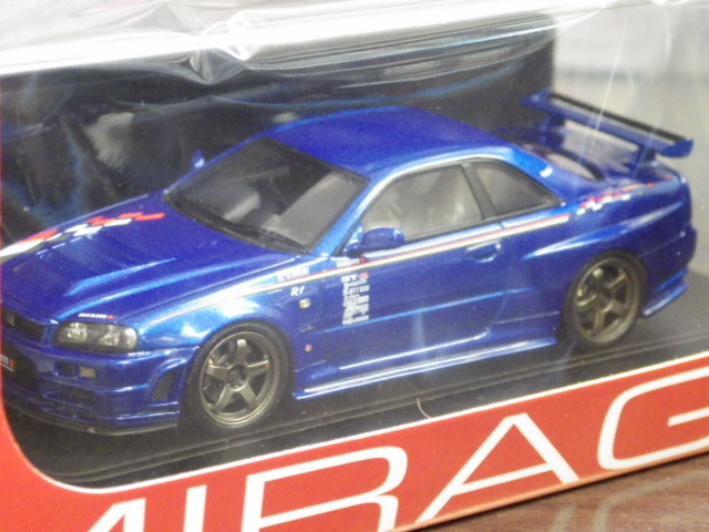 ミニカーショップグローバル - 1/43 hpi MIRAGE ニスモ R34 GT-R R