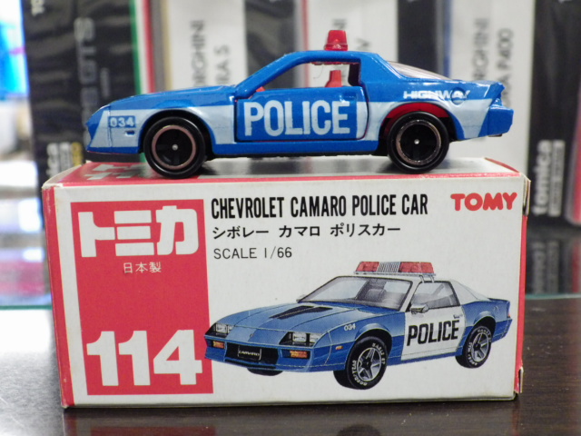 ミニカーショップグローバル - トミカ 114 シボレー カマロ ポリスカー