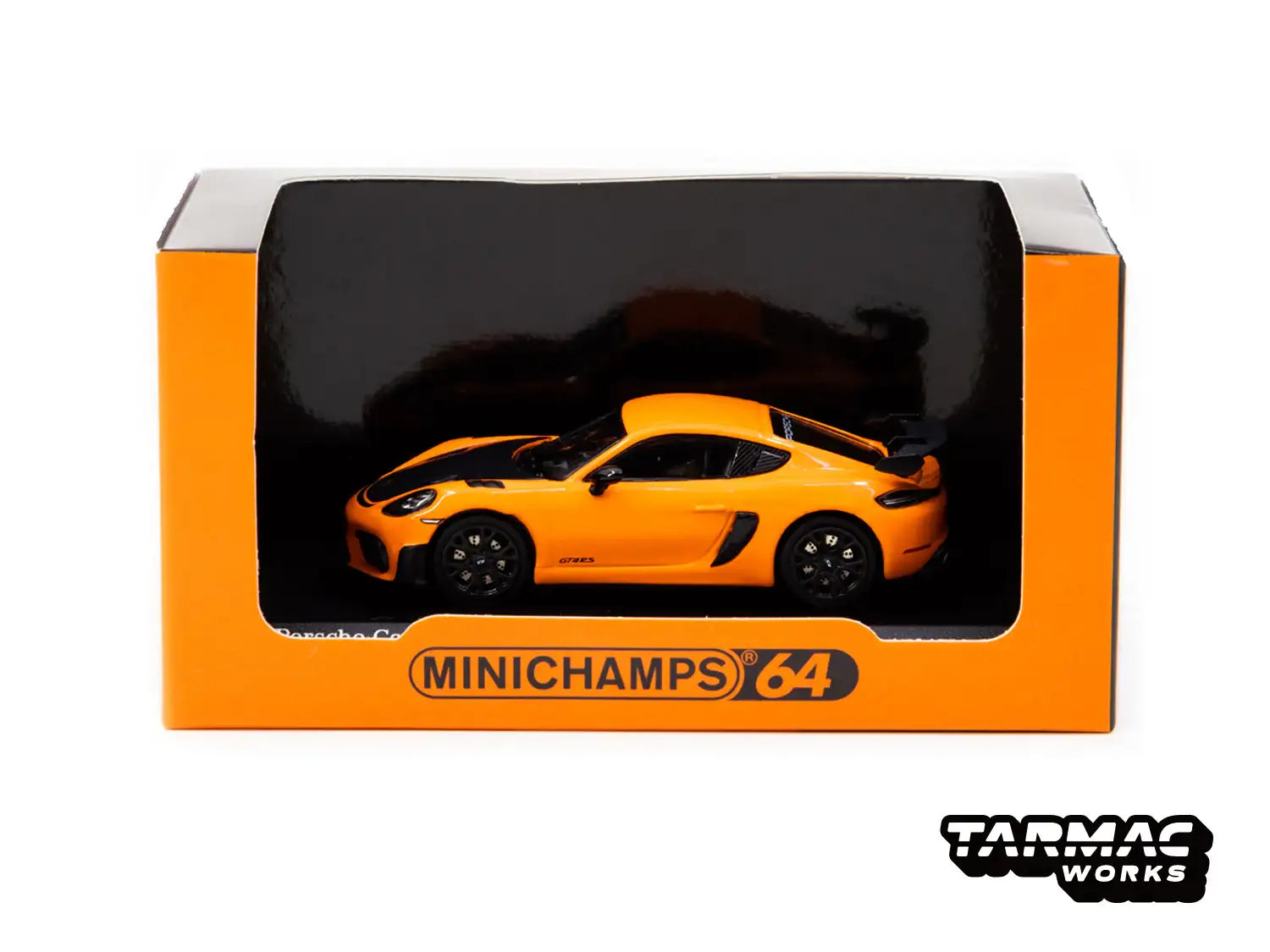 Tarmac Works x Minichamps 1/64 Porsche Cayman GT4 RS GT Pastel