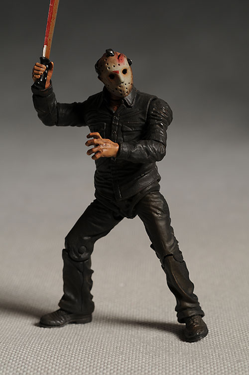 Review and photos of Mezco Cinema of Fear Jason Voorhees action figure
