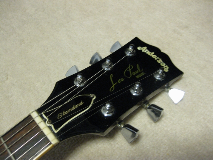 H.S.Anderson Les Paul STD model Mid. 70's made with Gibson PU