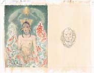 山口晃 挿画 ［菊燈台］