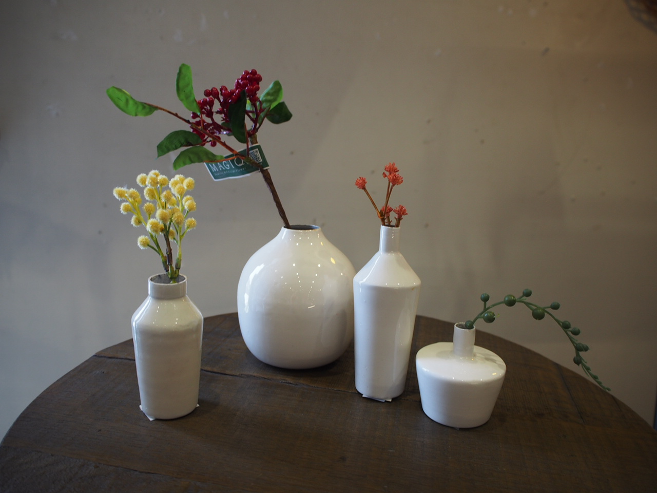 Enamel＆Damage Iron Vase-ROOM DESIGN(ルームデザイン)オフィシャル