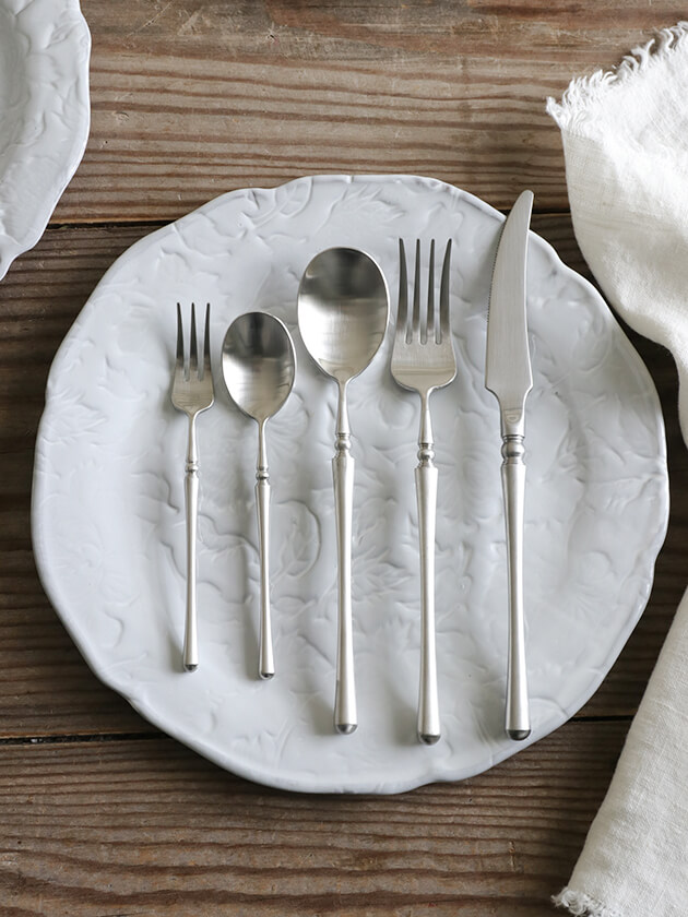 カトラリーClaireマットシルバー サラグレース