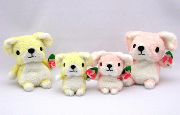 商品紹介 イヌ 「ハート花」シリーズ Soft Puppy ラブリービーンズ