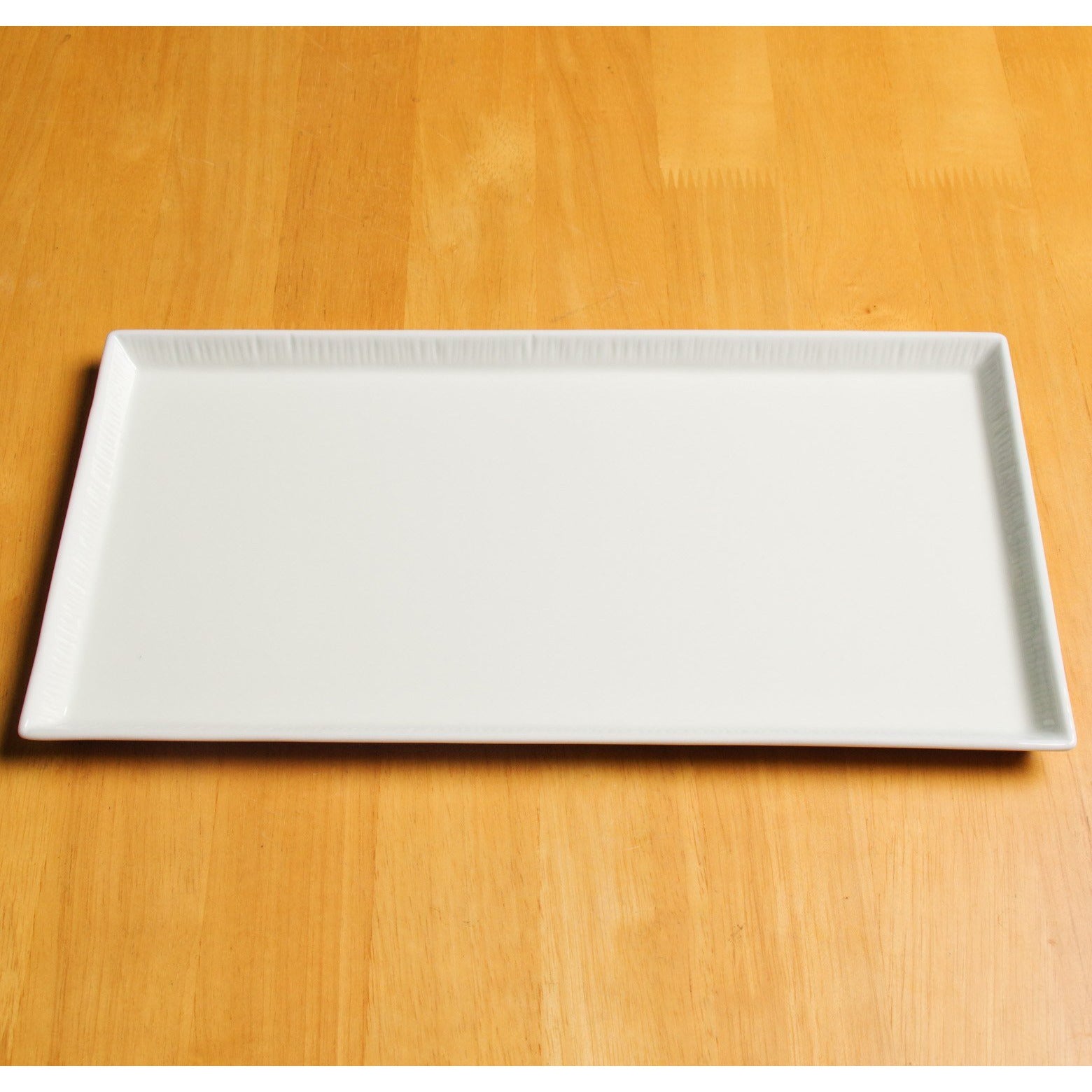 波佐見焼 Combo 長皿(L) ホワイト 30cm 永泉窯の通販｜Studio1156