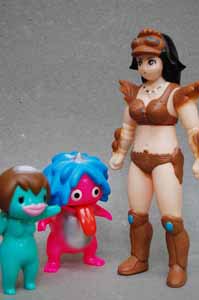 古代少女ドグちゃんソフビ