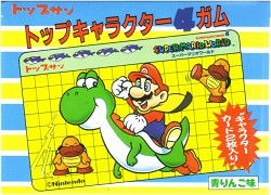 食玩＞スーパーマリオワールド トップキャラクターガム - ALL SUPER MARIO