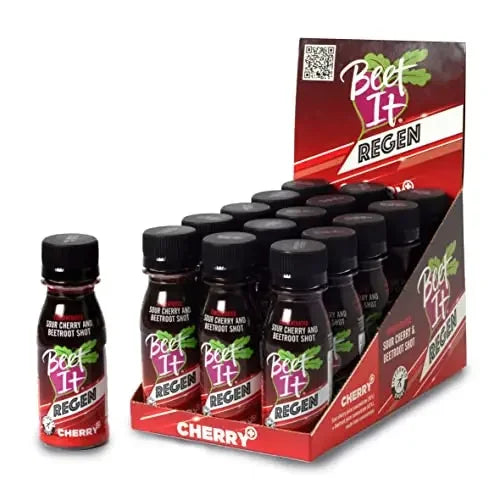 Beet It Regen Cherry+ Shot - Boost Recovery (pack of 15) – Beet It US