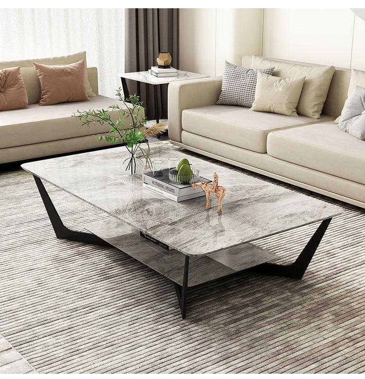 センターテーブル ローテーブル セラミック 完成品 ary-741