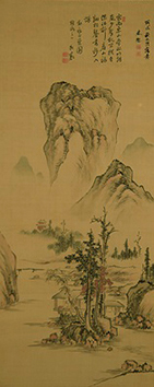 秋景山水図／滋賀県立琵琶湖文化館 The Museum of Shiga Prefecture