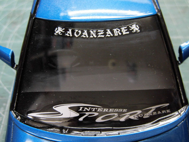 アオシマ 1/24 アヴァンツァーレ GSRエスティマ