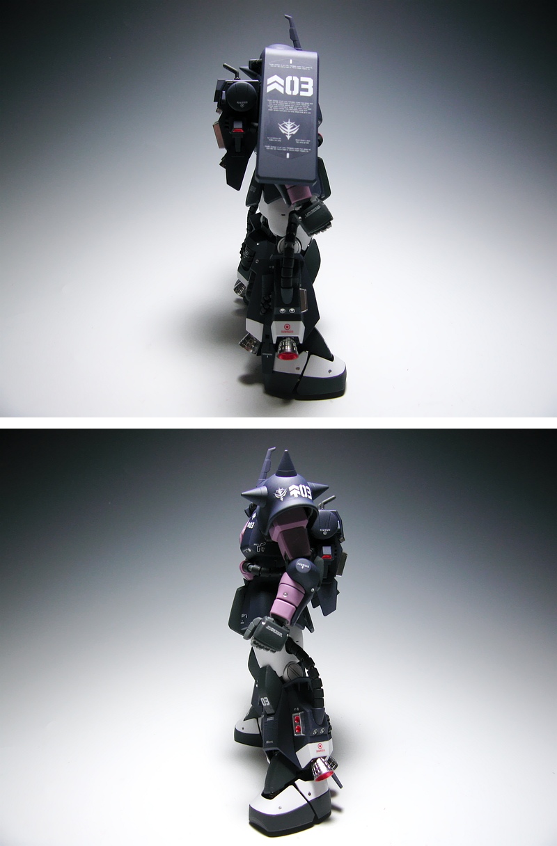 EVOLVE WORKS 1/100 MG 高機動型ザクII MS-06R-1A 黒い三連星 Ver.2.0