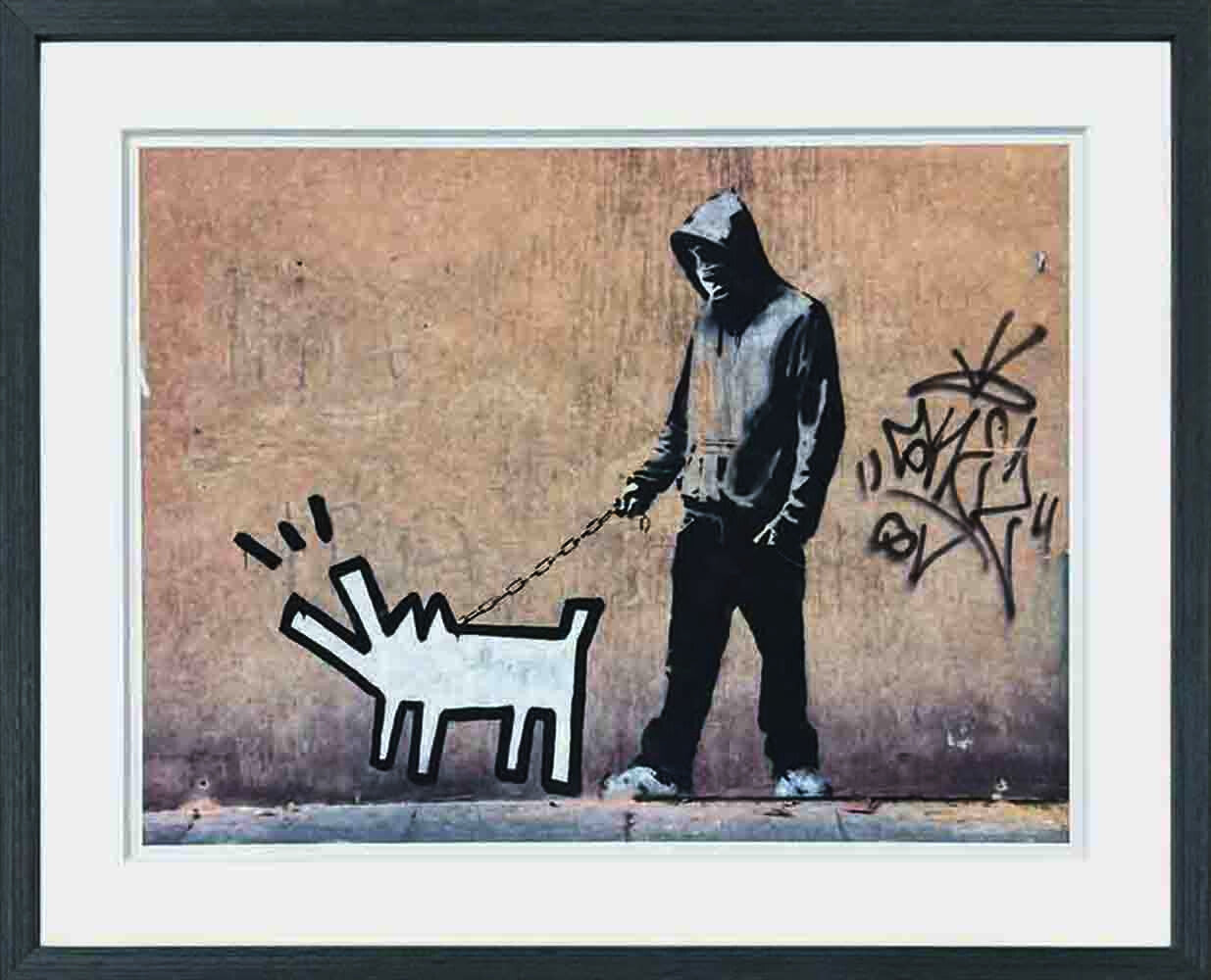 アートフレーム バンクシー Banksy Choose Your Weapon (Limited
