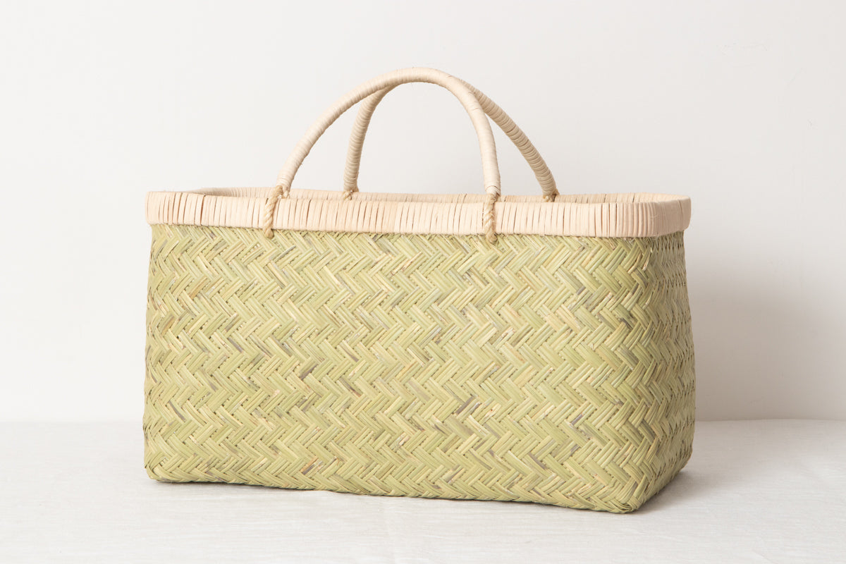 丈夫で使いやすい すず竹の市場かご – 市川籠店 | 1basketry