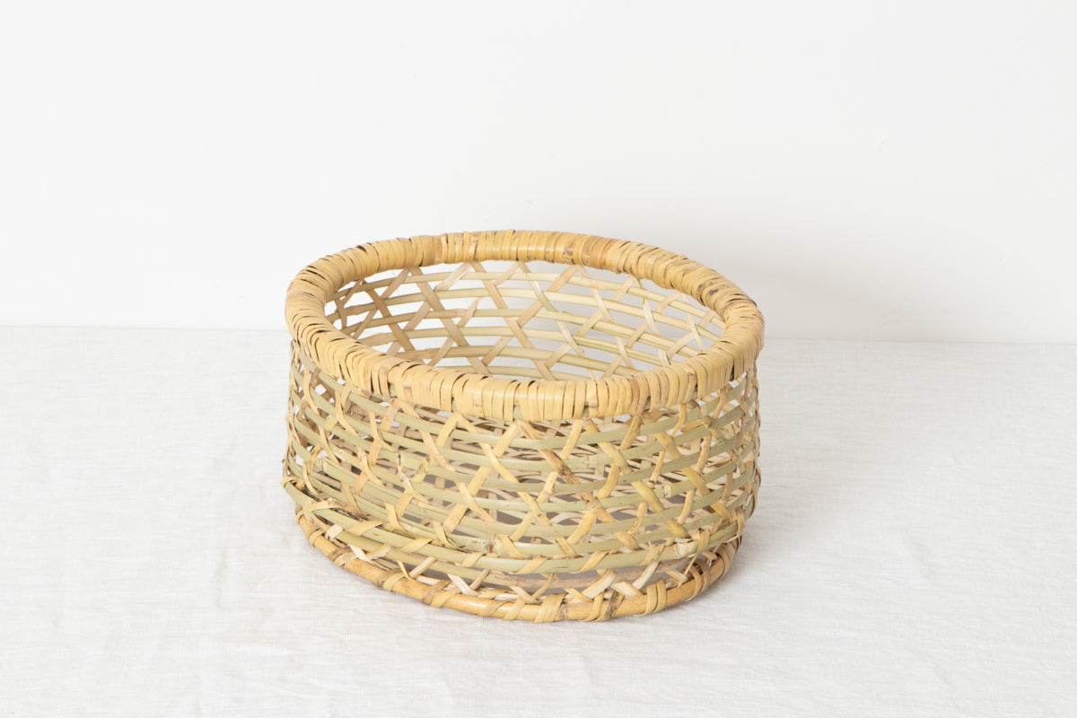 福島県/根曲竹 椀かご 小・中・大・特大（脱衣かご） 4サイズ