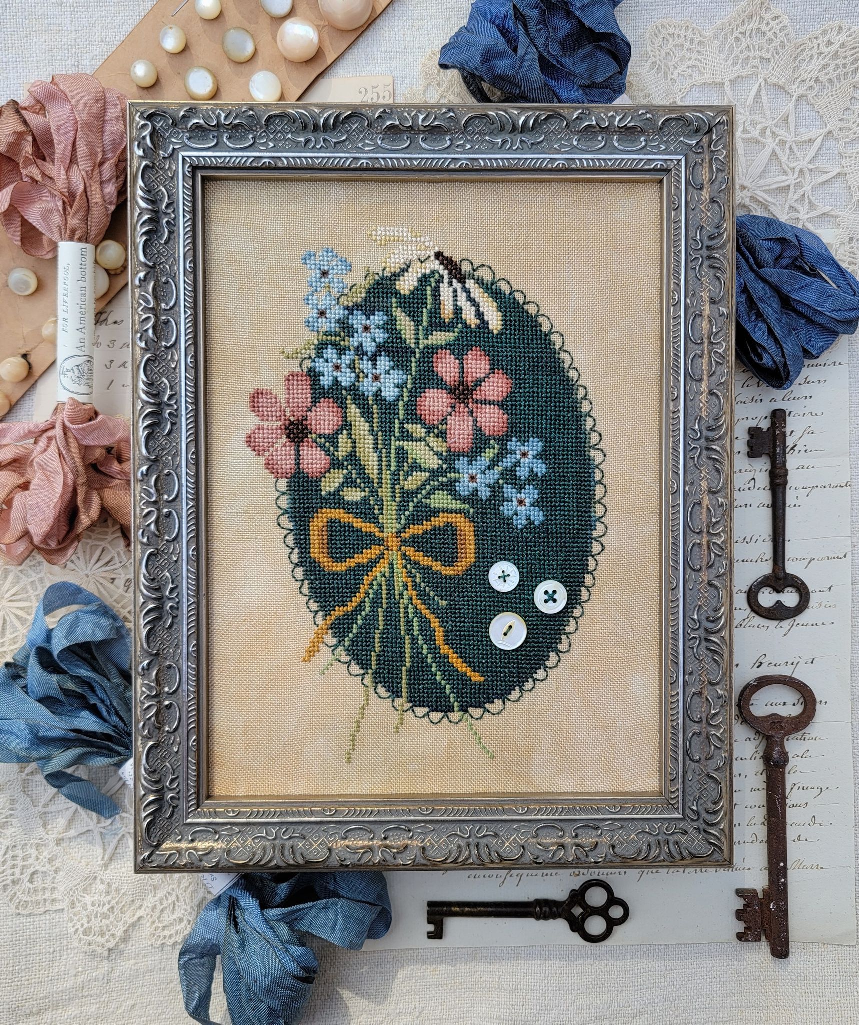 Hello From Liz Mathews Gifts From My Garden - Cross Stitch Pattern