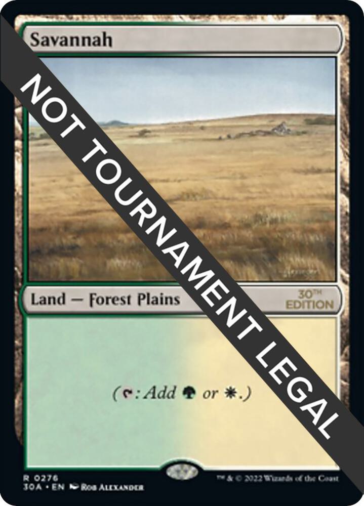 Savannah - 30th Anniversary Edition - Magic: The Gathering