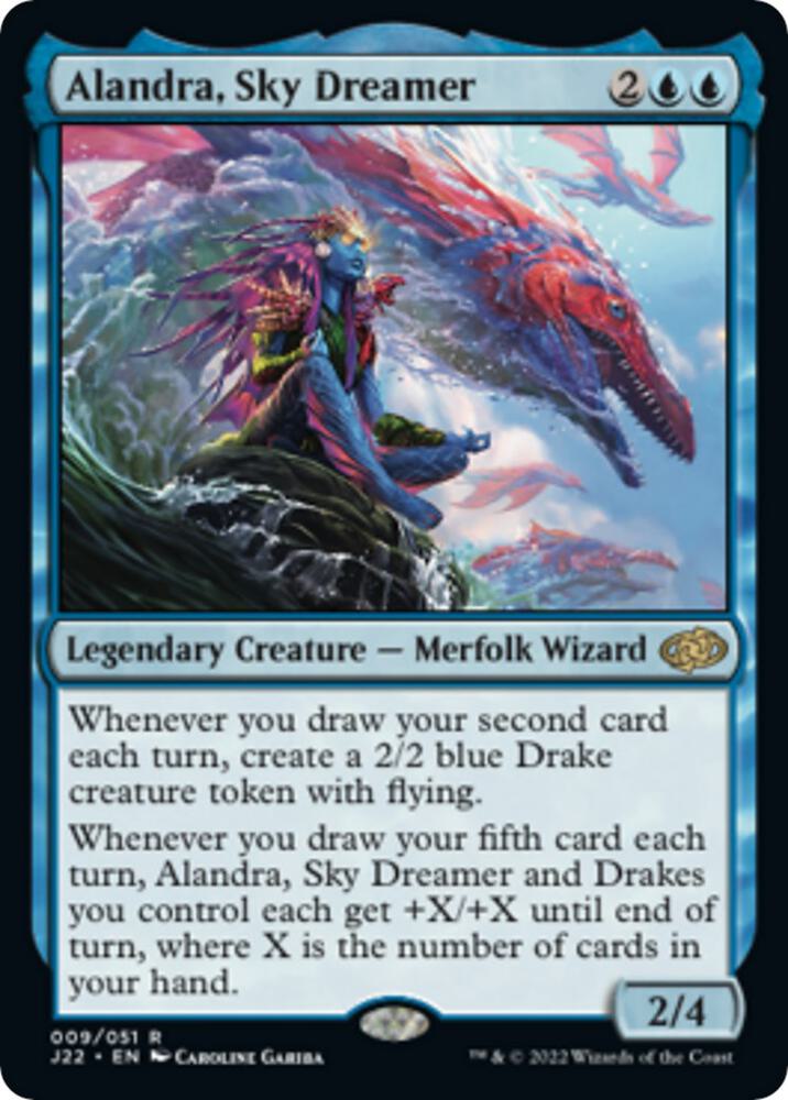 Alandra, Sky Dreamer - Jumpstart 2022 - Magic: The Gathering
