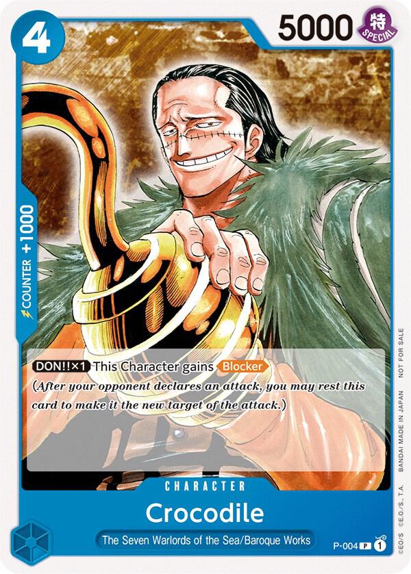 Crocodile (Promotion Pack 2022) - One Piece Promotion Cards - One