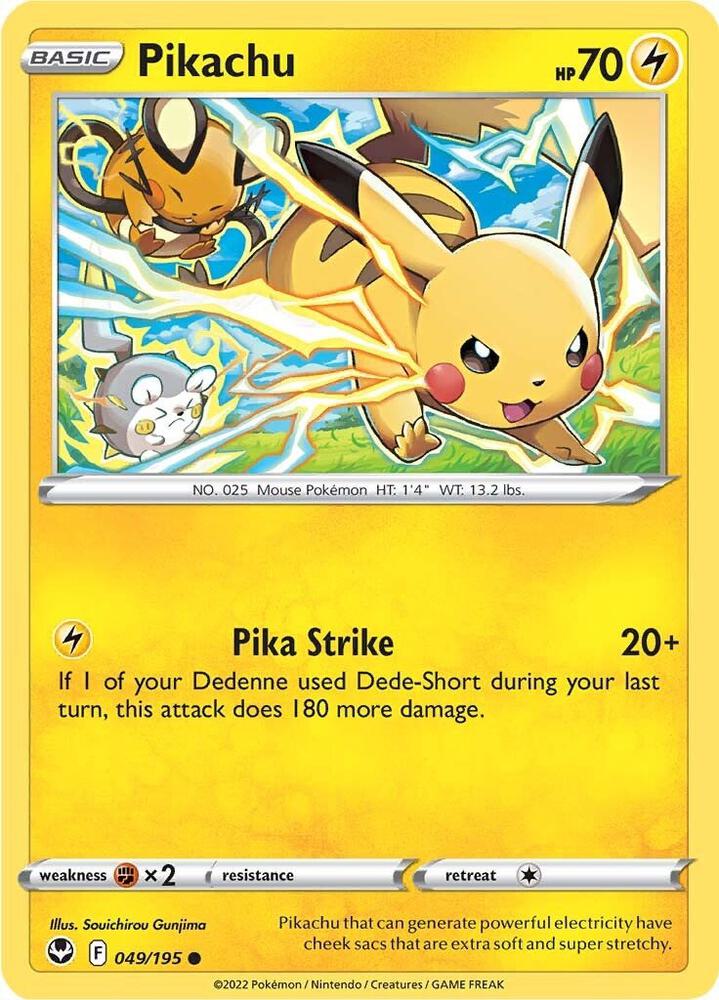 Pikachu - SWSH12: Silver Tempest - Pokemon - TCGplayer.com